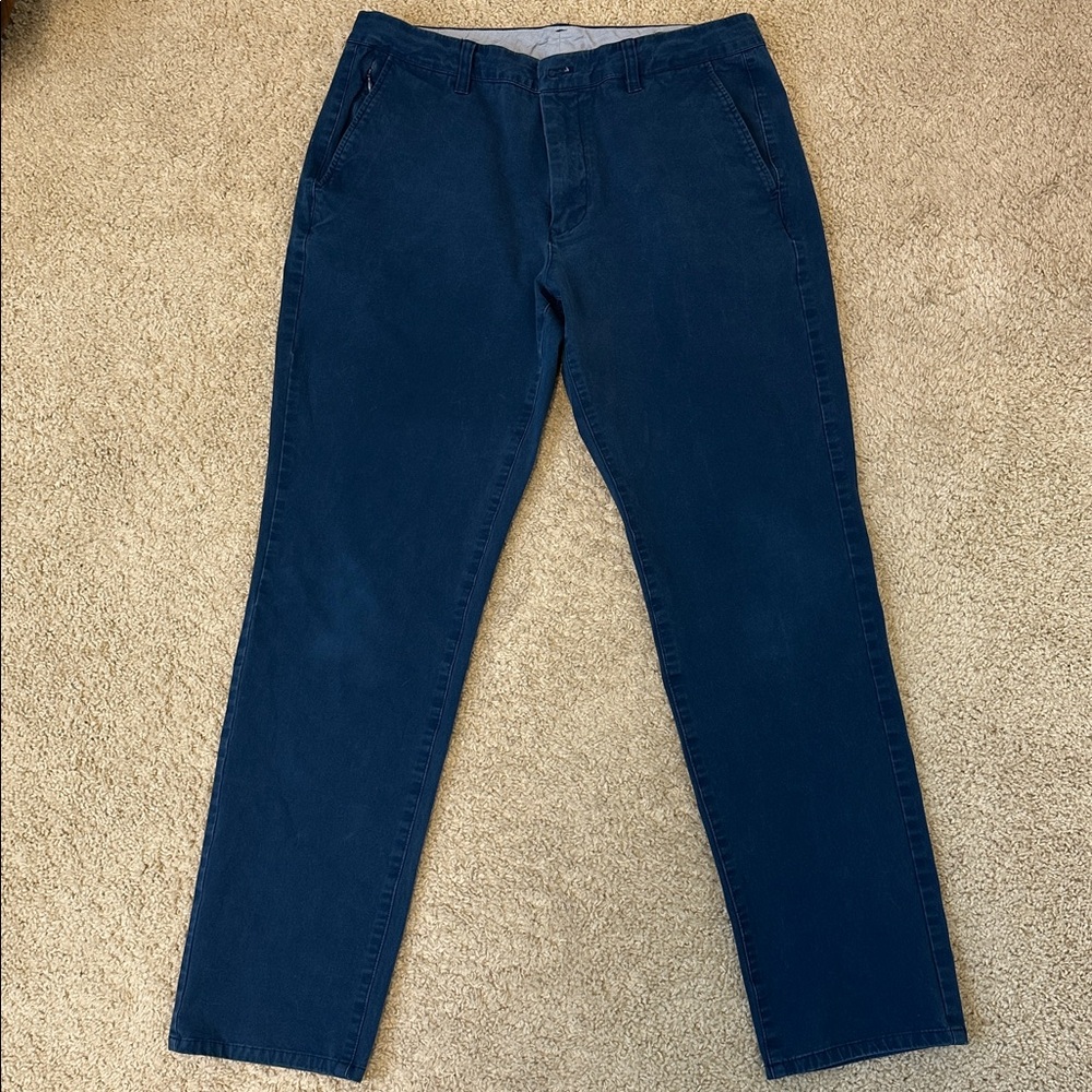 Bonobos Deep Blue Trousers - Picture 2 of 4